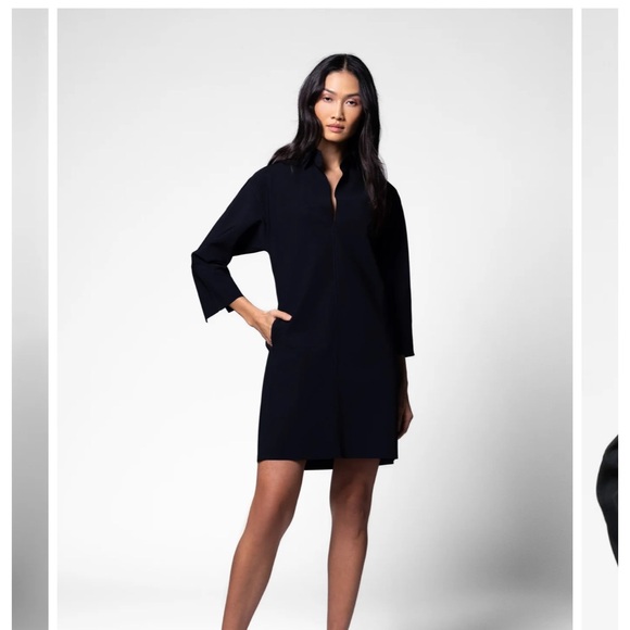 FLORENCE MINI TUNIC - BLACK
Silk dress - Picture 1 of 9